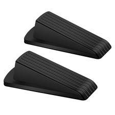 Door Stoppers, 2 Pack Premium Rubber Door Stoppers for Bottom of Door Security R picture