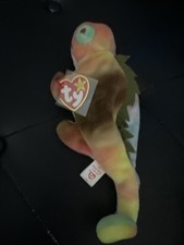 Iggy 1997 Ty Beanie Baby with Spine, picture