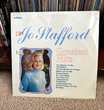 Jo Stafford Greatest Hits Vinyl LP Stereo Ross Records ROSS-6616 VG+/M sealed picture