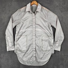 Lululemon Hazy Sky Shirt Jacket Womens 8 Faint Mauve Lightweight Water Repellant picture