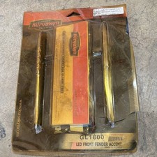 Kuryakyn 7303 Nos Honda Gl1800 Gold Wing LED Front Fender Accent Lights Chrome picture
