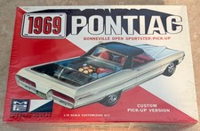 1969 PONTIAC BONNEVILLE Open Sportster/Pick-Up MPC 1/25 Model Kit Sealed RARE picture