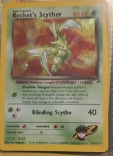 Rocket's Scyther 013/132 Gym Heroes Holo picture
