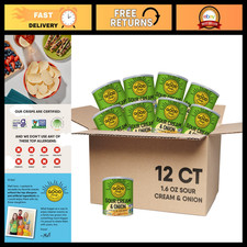 Sour Cream & Onion Mini Chips - 1.6 oz Cans, Snack Pack of 12, Gluten-Free picture