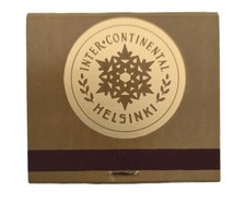 Intercontinental Helsinki Matchbook Vintage Rare Unstruck Finnair ExecutiveClass picture