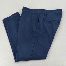 Lululemon Commission Slim Fit Pant Mens 32 Navy Blue Warpstreme Excellent picture