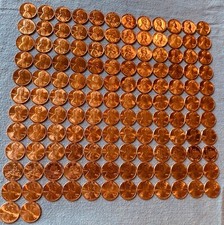 Lincoln Memorial & Shield Cents BU - Set Of 144 Coins-1959 - 2025 P/D; & 68S-74S picture