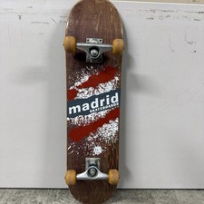 Vintage Madrid Skateboard Explosion Wood Grain Cadillac Trucks Complete picture