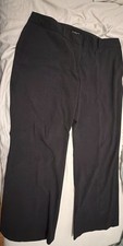Liz Claiborne Career Sophie Classic Pants Size 16S Black Dress Slacks picture