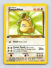 Kangaskhan (21) Non-Holo 1st Edition Rare Jungle 21/64 NM picture
