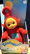 Vintage 1998 Hasbro Playskool TELETUBBIES  Red Talking Po Original Box picture