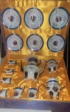 Vintage Yau Shing (YS) Fine Porcelain Tea Set 24k GP picture