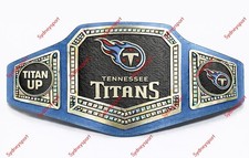 Custom Tennessee Titans Championship Belt Replica Title Adult size 2mm Brass picture