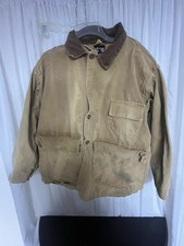 VTG 60s Bullseye Bill Water Repellant Canvas Chore Hunting Jacket picture