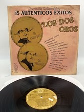 15 autenticos exitos LOS DOS OROS (86’ CBS VINYL LP MEXICO) scarce picture