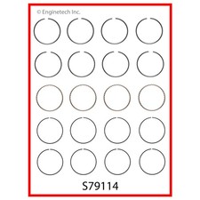 Enginetech S79114-.50 Engine Premium Piston Ring Complete Set for Chevrolet Aveo picture