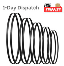 Frienda 10 Pieces Turntable Belt Replacement 5 Sizes Rubber Belt Kit picture