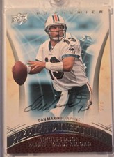 Dan Marino 2008 Upper Deck Premier Milestones Auto /5 picture