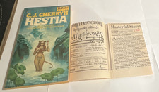 Hestia C J Cherryh 1979 1st Printing DAW PB w Cyteen Newspaper Article picture