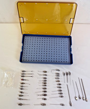 Set of 41 Storz Katena BD Irrigation Aspiration Cannulas w/ Case Ophthalmic Eye picture