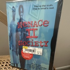 Menace II Society Movie DVD Tall/DVD Case - DVD Format sealed 2001 picture