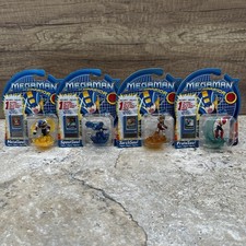Vintage MegaMan NT Warrior Bundle Figure 2004 Mattel BattleChip CP1 New Rare picture