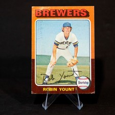 1975 Topps Robin Yount #223 Rookie RC HOF Brewers - Good Centering, Free S&H picture