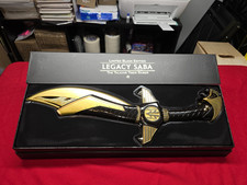 SDCC 2015 Limited Edition Black/Gold MMPR Power Rangers Legacy Saba 211/1000 picture
