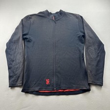 Chrome Industries Jacket Mens Medium Black Bomber Cycling Commuter Tech Full Zip picture