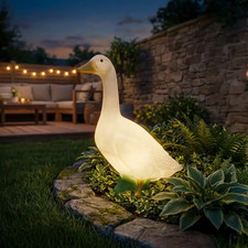 Union Products Light Up Wild Goose Outdoor Lawn and Garden Statue, 23