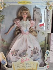 Vintage 1997 BARBIE THE TALE OF PETER RABBIT Keepsake Collector Ed NEW  picture