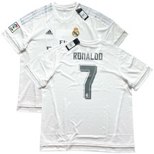 2015/16 Real Madrid Home Jersey #7 Ronaldo  adidas Soccer Champions CR7 Kit picture