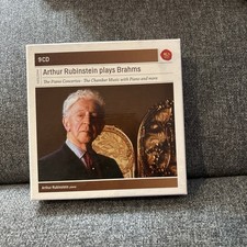 Arthur Rubinstein Plays Brahms 9 CD RCA Box Set picture