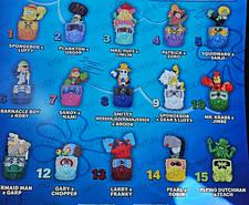 McDonald's SpongeBob SquarePants x One Peg Full 15 Piece Set 2026 picture