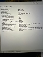 Apple Mac Pro 7,1 2019 16-Core Xeon W 96GB RAM 2TB SSD Radeon Pro Vega II Duo picture