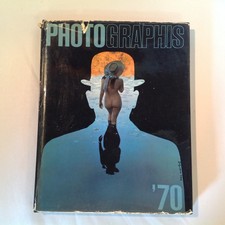 Vintage 1970 Hardcover Photographis '70 Advertising Art Publication Color B&W Ad picture