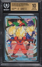 2026 DBS Son Goku, Vegeta & Trunks Super Saiyans United BT30-001 BGS 10 Pristine picture