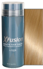 XFUSION Natural Keratin Hair Fibers 28g / 1oz - 9 Shades - Money Back Guarantee picture