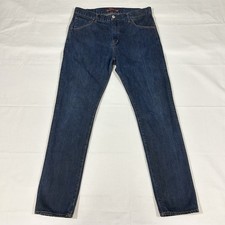 Vintage Hiroshi Kato Men’s Sz 33x31 Slouch Fit Straight Leg Tarnish Blue Y2K USA picture