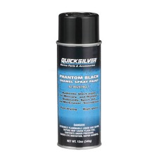 12 Ounce Phantom Black Spray Paint for Mercury Outboards MerCruiser Engines picture