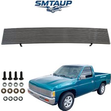 Chrome Grille Fits 1986-1997 Nissan Pickup Billet Front Grill Insert Replacement picture