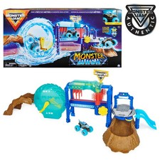 Monster Jam Megalodon Monster Wash Playset – Color-Changing Truck, Water Play picture