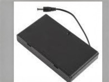 Eight/8X AA DIY Battery Holder Case Box 12V W/ Power Switch & Wire DC 2.1mm Plug picture