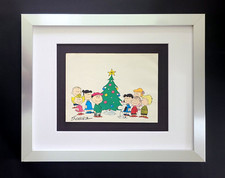 Charles Schulz Snoopy Peanuts Signed 1968  Cartoon Print Framed picture