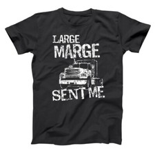 Large Marge  Large Marge Peewee Pee Wee Big Adventure Funny Black Men's T-Shirt picture