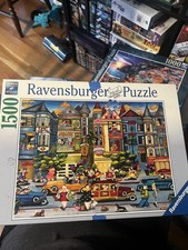 RARE Ravensburger  THE PAINTED LADIES  1500 Piece Jigsaw Puzzle HTF Art Complete picture