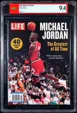 PSA 9.4 -MICHAEL JORDAN -LIFE Magazine - CHICAGO BULLS -The Greatest of All Time picture