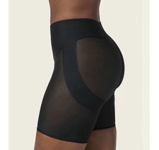 NWT Leonisa PowerUp Firm Compression Butt Lifter Shaper Short 092011 Black Small picture