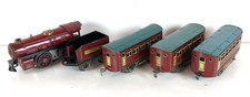 Ives By Lionel Nos. 1501 / 1502 Mech. Loco With 1504, 1504, 1504 Passenger Cars picture