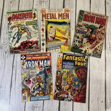 Vintage Marvel-DC Comic Books Mix Lot of (5) 1968-1977 SEE DESCRIPTION. picture
